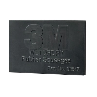 Гнучкий гумовий ракель 3M™ Wetordry™ 70*108мм