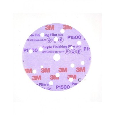 Абразивный диск 3M™ Hookit™ 260L Purple ø150мм 51156, 51155, 51157, 51158, 51154