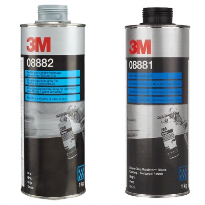 Антигравийное текстурное покрытие 3M™ на водной основе окрашиваемое (1кг)