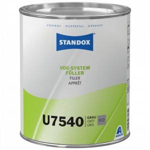 Грунт наповнювач Standox VOC System Filler U7540 3,5 л сірий