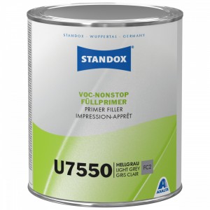 Грунт-наполнитель Standox безхромний VOC Nonstop Primer Filler U7550 1 л світло-сірий