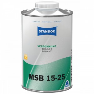 Розчинник Standox Thinner MSB 15-25 для бази і перламутру 1 л