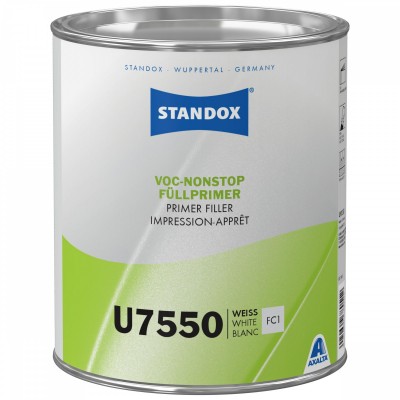Грунт-наповнювач Standox безхромний VOC Nonstop Primer Filler U7550 3.5 л білий