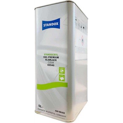 Лак Standocryl однослойный VOC Premium Klarlack K9540 5 л
